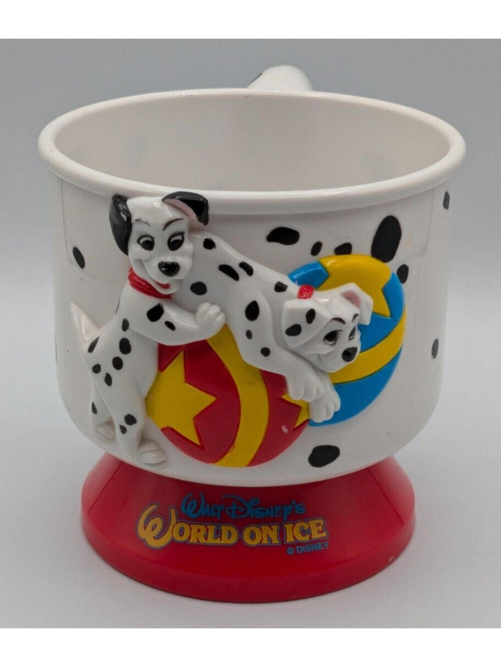 Walt Disney's World on Ice Dalmatians Souvenir Plastic Mug